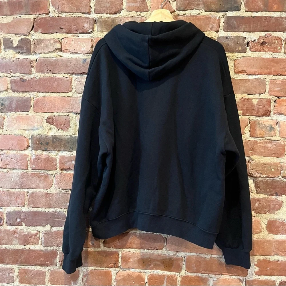 Skims Women’s Classic Hoodie in Onyx Size 4XL Cotton Fleece - Picture 7 of 7